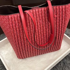 Crimson Red Michael Kors Bag Sinclair